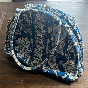 Vera Bradley Blue and White Floral Women's Bag